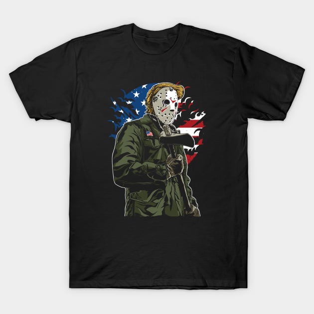 American Killer T-Shirt by MisfitInVisual